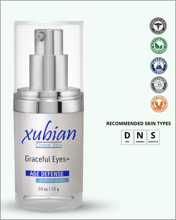 Graceful eyes- Xubian acne clinic's eye cream that reduces wrinkles, puffiness etc