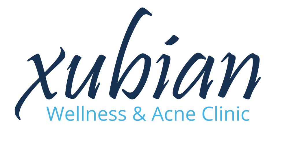 Xubian wellness and acne clinic logo